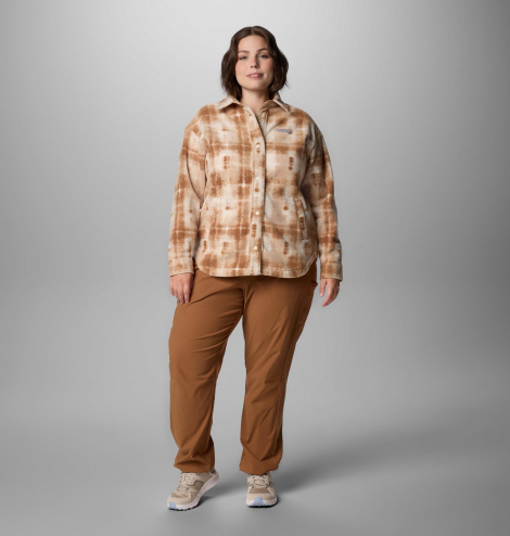 Женская флисовая куртка Columbia 1159862453 (Бежевый L)