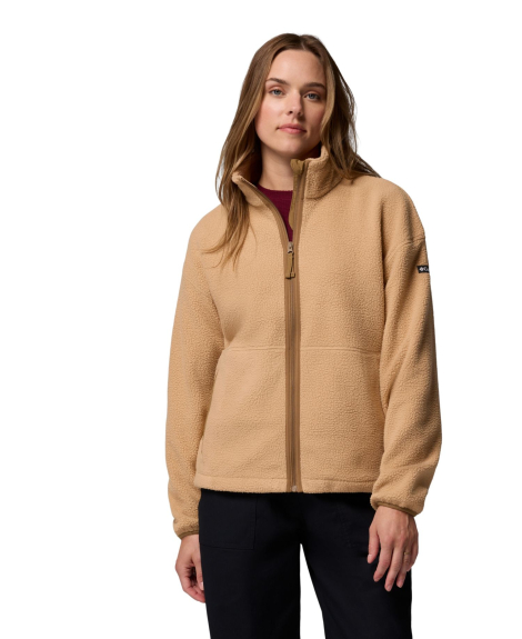 Женская флисовая куртка Columbia 1159863135 (Бежевый L)