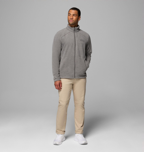 Мужская флисовая куртка Columbia 1159863417 (Серый L)