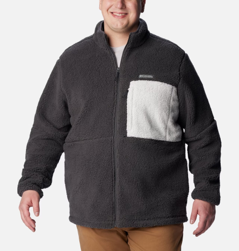 Мужская куртка из шерпы Columbia 1159864710 (Серый 1X)