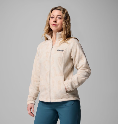 Женская флисовая куртка Columbia 1159865187 (Бежевый XL)