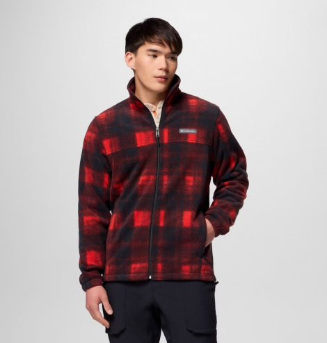 Чоловіча флісова куртка Columbia 1161312465 (Червоний XL)