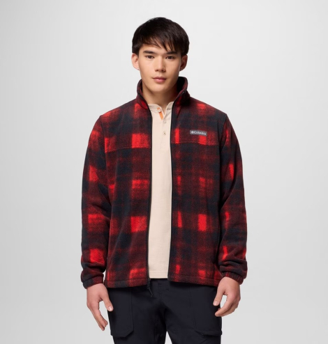 Чоловіча флісова куртка Columbia 1161312465 (Червоний XL)