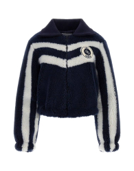 Женская куртка GUESS шерпа 1159838875 (Синий L)