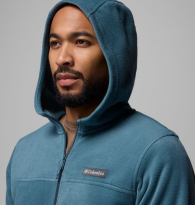 Мужская флисовая куртка Columbia с капюшоном 1159848403 1159848412 (Бирюзовый L)