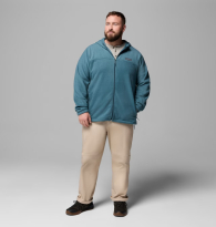 Мужская флисовая куртка Columbia с капюшоном 1159848403 1159848412 (Бирюзовый L)