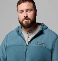 Мужская флисовая куртка Columbia с капюшоном 1159848403 1159848412 (Бирюзовый L)