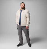 Мужская флисовая куртка Columbia 1159848415 (Серый 4X)