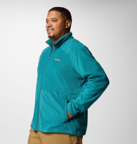 Мужская флисовая куртка Columbia 1159848420 (Бирюзовый 3X)