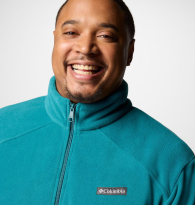 Мужская флисовая куртка Columbia 1159848420 (Бирюзовый 3X)