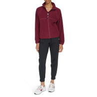 Флісова куртка Tommy Hilfiger жіноча толстовка 1159850165 (Бордовий XL)