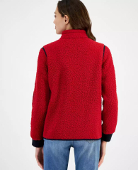 Куртка из шерпы Tommy Hilfiger на молнии 1159852175 (Красный XL)