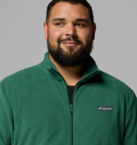 Мужская флисовая куртка Columbia 1159855875 (Зеленый 2X)