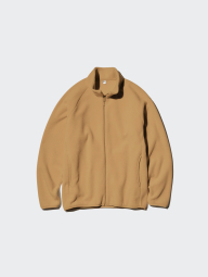 Флисовая куртка на молнии UNIQLO 1159855891 (Коричневый M)