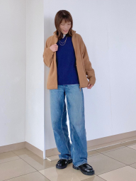 Флисовая куртка на молнии UNIQLO 1159855891 (Коричневый M)