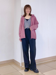 Флисовая куртка на молнии UNIQLO 1159857684 (Розовый L)