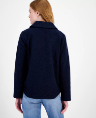 Куртка из шерпы Tommy Hilfiger 1159861432 (Синий XS)