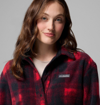 Женская флисовая куртка Columbia 1159862458 (Красный L)
