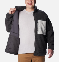 Мужская куртка из шерпы Columbia 1159864710 (Серый 1X)