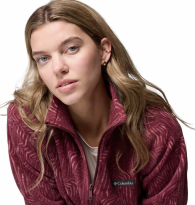Жіноча флісова куртка Columbia 1159887814 (Бордовий XL)