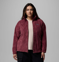 Жіноча флісова куртка Columbia 1159887814 (Бордовий XL)