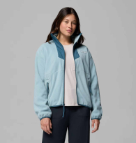 Жіноча флісова куртка Columbia 1160539867 (Блакитний 2X)