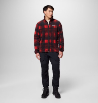 Чоловіча флісова куртка Columbia 1161312465 (Червоний XL)