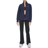 Жіноча флісова куртка Tommy Hilfiger на блискавці 1162706583 (Синій XL)