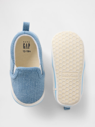 Слипоны для малышей GAP 18 (3 US) 11,4 см Синий 1159848848