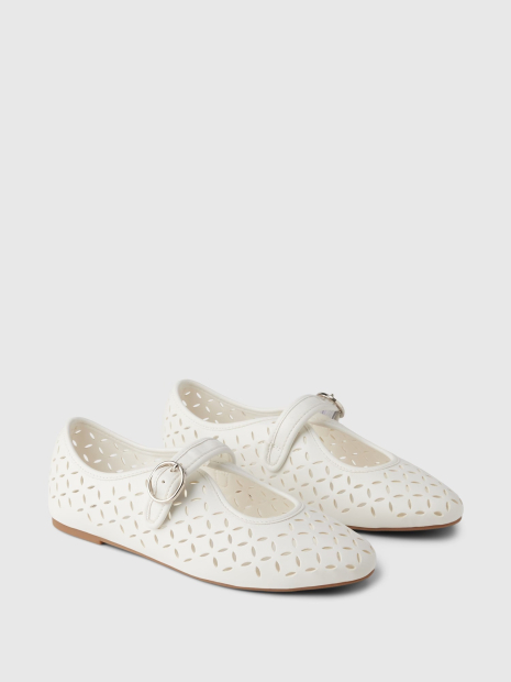 Дитячі балетки GAP із застібкою 33 (3 US) 22 см Молочний 1159843940