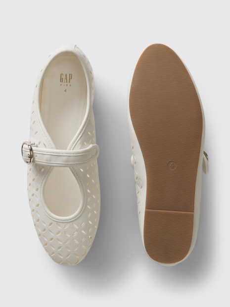 Дитячі балетки GAP із застібкою 33 (3 US) 22 см Молочний 1159843940