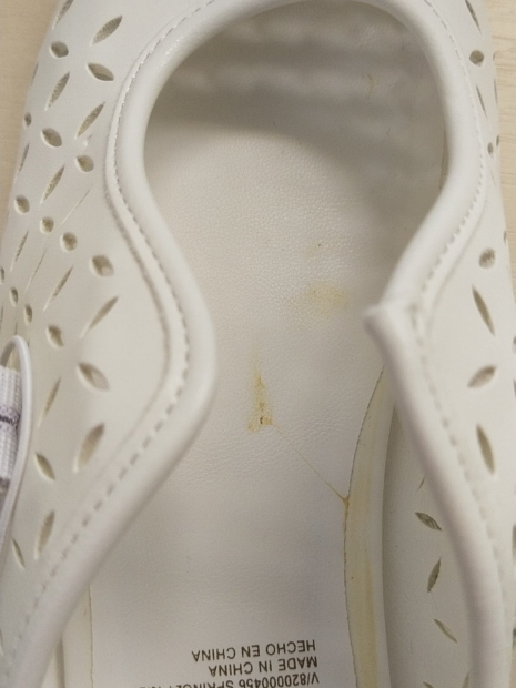 Дитячі балетки GAP із застібкою 33 (3 US) 22 см Молочний 1159843940