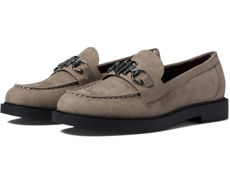 Женские лоферы Tommy Hilfiger с логотипом 41 (9,5 US) 26,5 см Коричневый 1159838209