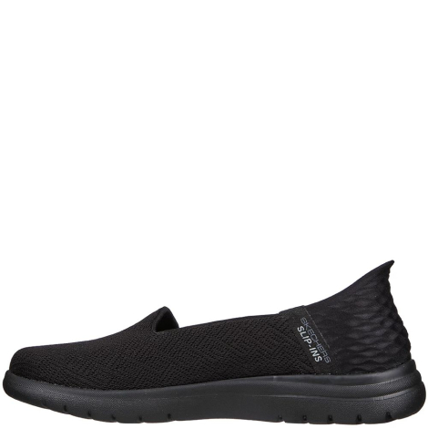 Женские слипоны On The Go Flex Astonish Skechers 38 (8 US) 25 см Черный 1159838429