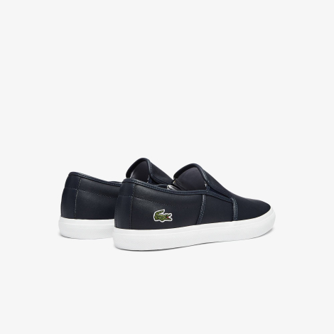 Чоловічі шкіряні сліпони Lacoste 43 (10 US) 28 см Чорний 1159839435