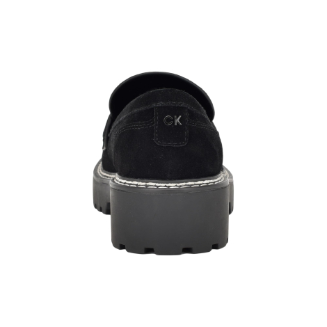 Замшеві лофери Suzie Calvin Klein 37 (6,5 US) 23,7 см Чорний 1159840590