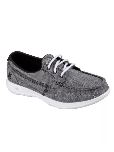 Жіночі мокасини Skechers сліпони 39 (9 US) 26,5 см Сірий 1159840686