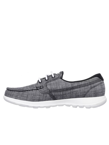 Жіночі мокасини Skechers сліпони 39 (9 US) 26,5 см Сірий 1159840686
