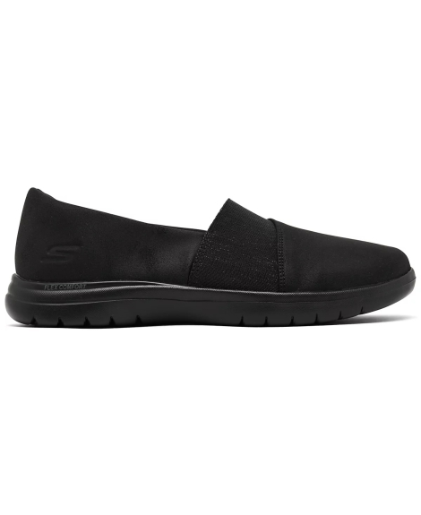 Женские слипоны On The Go Flex Reverie Skechers 38 (8 US) 25 см Черный 1159841786