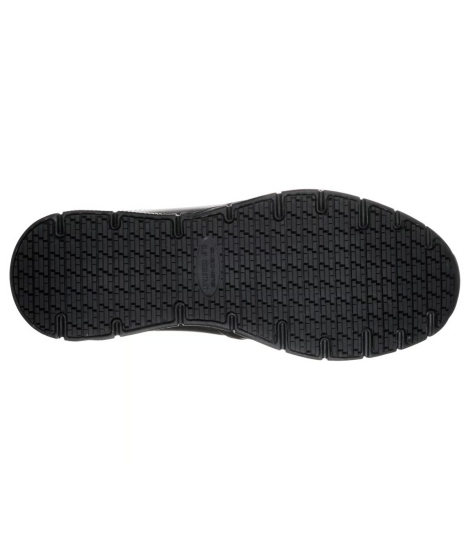 Мужские слипоны Nampa Groton Skechers из экокожи 42,5 (9,5 US) 28 см Черный 1159842453