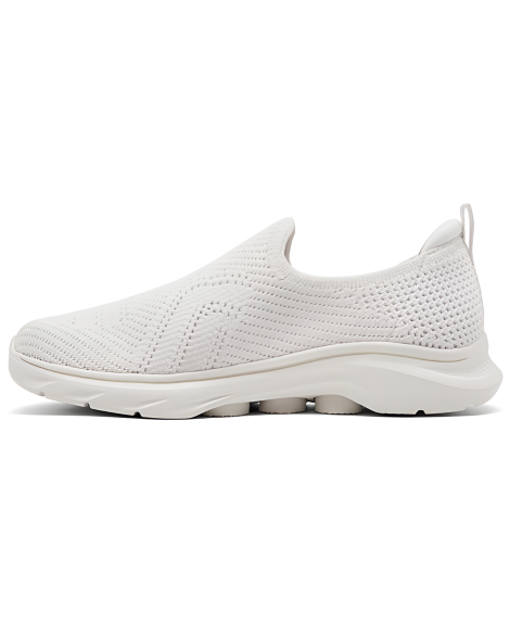 Женские слипоны GO WALK 7 Amina Skechers 39 (9 US) 26 см Молочный 1159845096