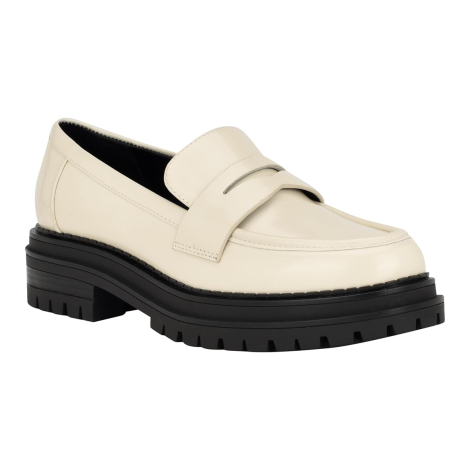 Женские лоферы Grant Calvin Klein из экокожи 40,5 (10 US) 26,3 см Молочный 1159846744