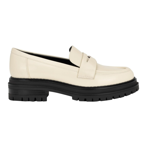 Женские лоферы Grant Calvin Klein из экокожи 40,5 (10 US) 26,3 см Молочный 1159846744