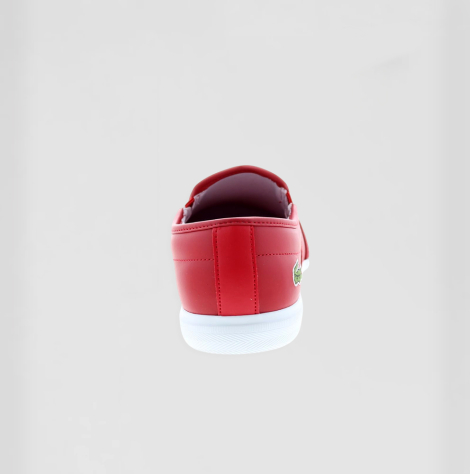 Мужские кожаные слипоны Lacoste 47 (13 US) 30,5 см Красный 1159848076
