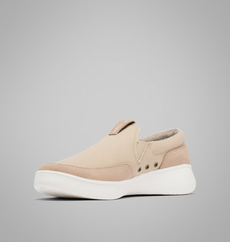 Мужские слипоны Boatside Columbia 41 (8 US) 26 см Бежевый 1159849736