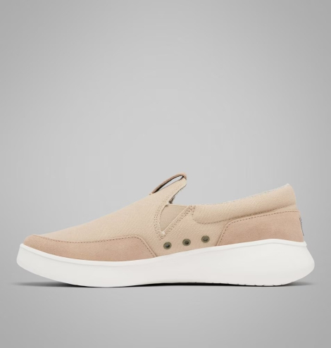 Мужские слипоны Boatside Columbia 41 (8 US) 26 см Бежевый 1159849736