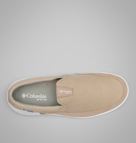 Мужские слипоны Boatside Columbia 41 (8 US) 26 см Бежевый 1159849736