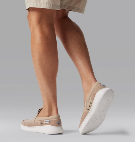 Мужские слипоны Boatside Columbia 41 (8 US) 26 см Бежевый 1159849736