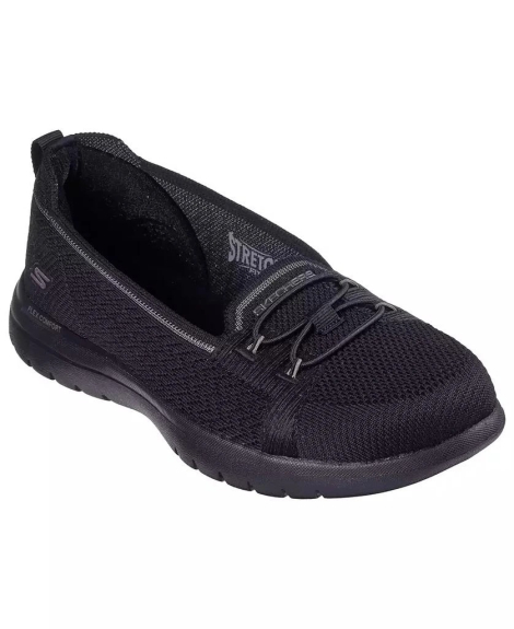 Жіночі сліпони Skechers 38,5 (8,5 US) 25,5 см Чорний 1159851382