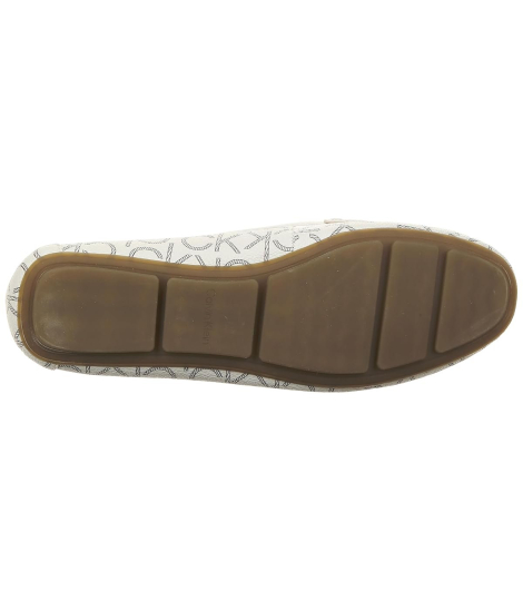 Женские лоферы Calvin Klein туфли с логотипом 36,5 (6 US) 23,5 см Молочный 1159851595